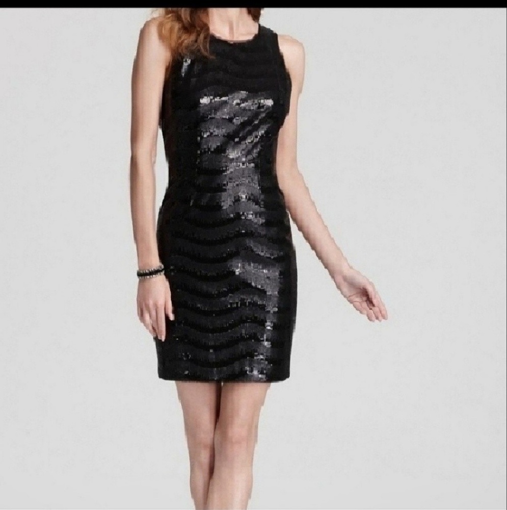 BCBG Maxazira sequin dress
